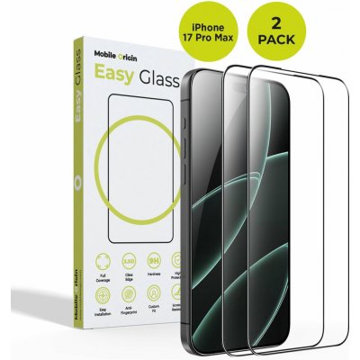Mobile Origin EasyGlass iPhone 17 Pro Max 2 Pack FRL-EG-i17ProMax-2pk – Zboží Živě