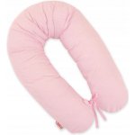 Bobono Delší těhotenský Polštář pro těhotné ženy na spaní s růžovými pruhy – Zboží Dáma