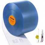 VEVOR Pásová clona 25Mx20CM Průhledná PVC Závěs Pásová clona – Hledejceny.cz