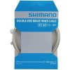 Shimano brzdové lanko s dvojitým zakončením, originál nerez 1ks