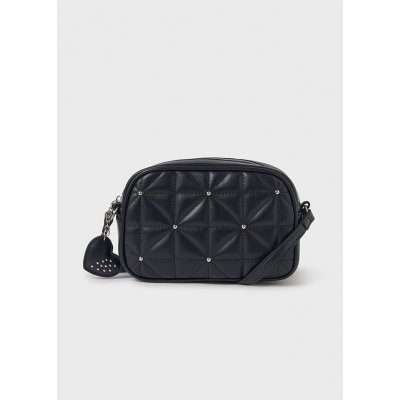 Mayoral kabelka koženková s prošíváním černá – Zboží Dáma