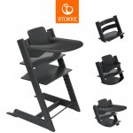 Stokke Tripp Trapp Bundle Set + Baby set Black – Zboží Dáma