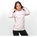 GymBeam Pro hoodie White – Zboží Mobilmania