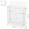 Pletiva TopGabion Gabionový koš s víkem: 100×30×100 cm - oko sítě 10×10 cm