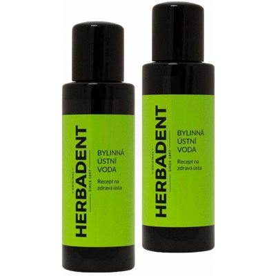 Herbadent Original ústní voda 2 x 100 ml