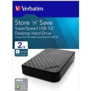 Verbatim 2TB, 3,5", USB 3.0, 47683