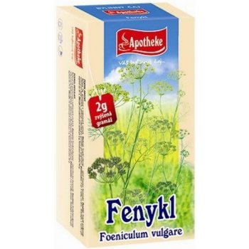 Apotheke Fenykl obecný čaj 20 x 2 g