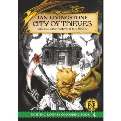 City of Thieves Colouring Book Livingstone Ian – Zboží Mobilmania
