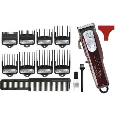 Wahl Magic clip Red Stainless steel – Zboží Dáma