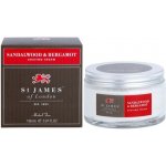 St James of London krém na holení Sandalwood & Bergamot 150 ml – Zbozi.Blesk.cz