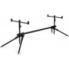 Stojan a vidlice na prut Fox Black Label Stojan na 3 Pruty Slim 3 Rod Pod Complete