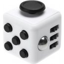 Fidget Cube antistresová kostka Bílo žlutý