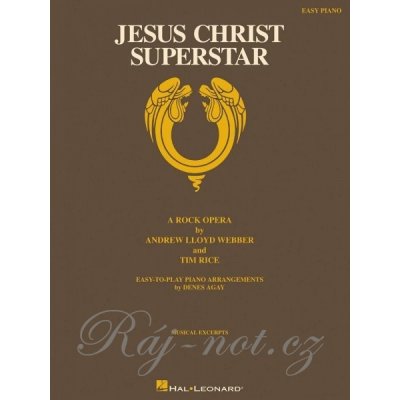 JESUS CHRIST SUPERSTAR jednoduchá úprava pro piano plus text & akordy – Zboží Mobilmania
