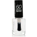 Rimmel London 60 Seconds Super Shine Nail Polish 740 Clear 8 ml – Zboží Mobilmania