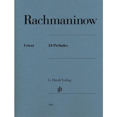 24 Préludes pro klavír od Sergei Rachmaninov – Sleviste.cz