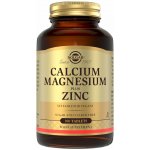 Solgar Calcium, Magnesium, Zinc tablety pro zdravé kosti 100 tablet – Hledejceny.cz