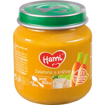 Hami Zelenina s krůtou první lžička 125 g