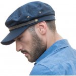 KRUMLOVANKA Černá námořnická kapitánka-Fisherman style Herrigbone Ba-33443160-500 – Zboží Dáma