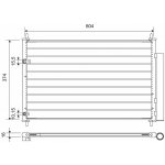 Kondenzátor, klimatizace VALEO 812654 – Zbozi.Blesk.cz