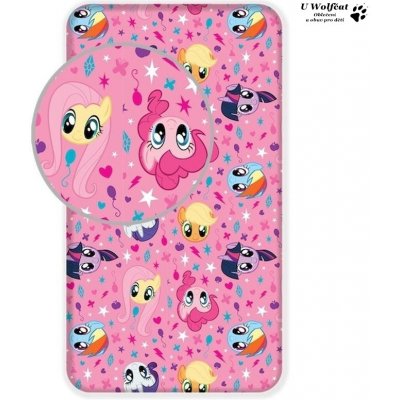 Jerry Fabrics Prostěradlo My Little Pony Besties Bavlna 90x200