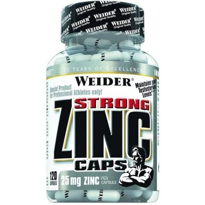 Weider Zinc Strong Caps Třešeň 120 Kapslí
