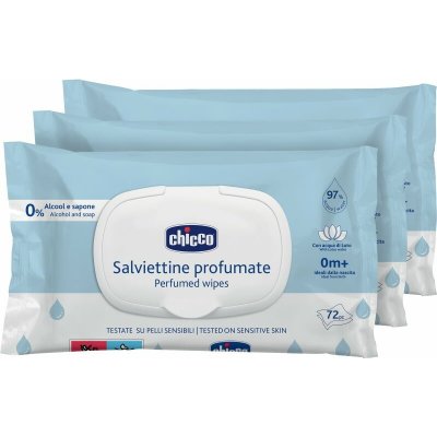 MonPeri Baby Wet Wipes vlhčené ubrousky pro děti 72 ks – Hledejceny.cz