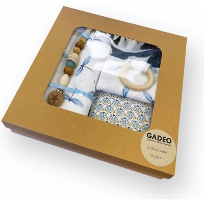GADEO Dárková sada Mušelín vážky modré – Zboží Mobilmania