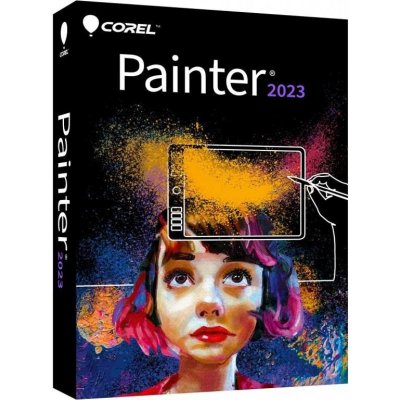 Corel Painter 2023 ML, MP, EN/DE/FR, ESD Upgrade ESDPTR2023MLUG – Zboží Mobilmania