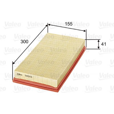 Vzduchový filtr VALEO 585113 – Hledejceny.cz