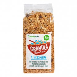 Country Life Granola Křupavé müsli s kokosem Bio 350 g