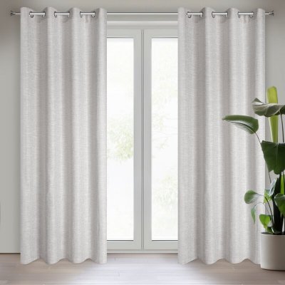 Takoy Závěs ANITA v eko stylu s volnou vazbou-HF-386685 | 140 x 250 cm – Hledejceny.cz