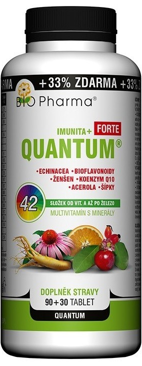 Bio Pharma Quantum Imunita+ 32 složek 120 tablet od 179 Kč - Heureka.cz