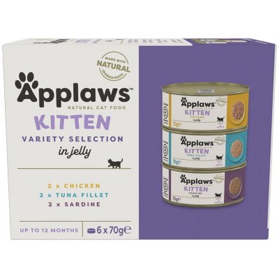 Applaws Cat Kitten Jelly 6 x 70 g – Zboží Mobilmania