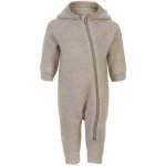 OVERAL MIKK LINE S KAPUCÍ S UŠIMA MELANGE OFFWHITE MERINO VLNA – Sleviste.cz