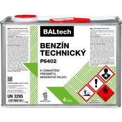 BARVY A LAKY HOSTIVAŘ technický benzín P6402, 4 l