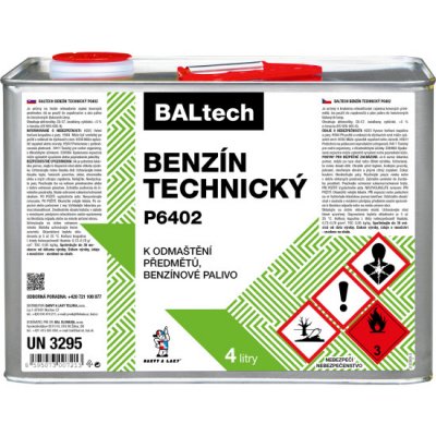 BALtech BARVY A LAKY HOSTIVAŘ Technický benzín P6402 4 l – Zbozi.Blesk.cz