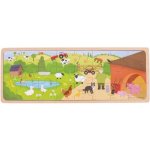 Bigjigs puzzle Na farmě – Zboží Dáma