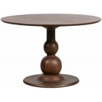 WOOOD Hnědý dřevěný kulatý jídelní stůl Boyle 120 cm – Hledejceny.cz