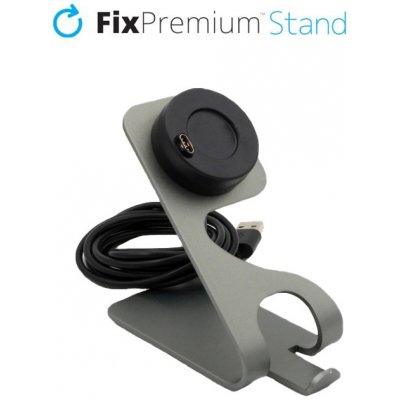 FixPremium - Nabíjecí Stojan pro Garmin Hodinky, space grey – Zboží Živě