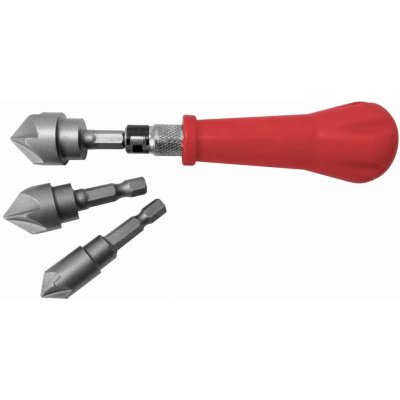 Záhlubníky s madlem, 3 ks, průměr 12, 16, 19 mm - MAGG – Zboží Dáma