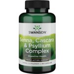 Swanson Senna Cascara & Psyllium Complex 90 kapslí – Hledejceny.cz