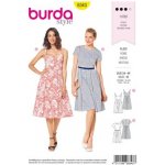 Střih Burda číslo 6343 na letní šaty – Zboží Mobilmania