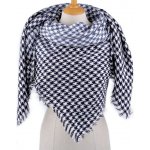 velký teplý šátek/kohoutí stopa modrá – Hledejceny.cz