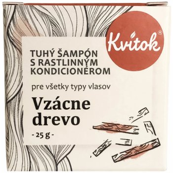 Kvítok tuhý šampon Santalové dřevo 25 g