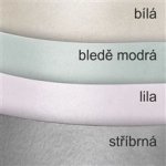 Ozdobný papír Millenium bledě modrá 220 g 20 A4ks – Zboží Dáma