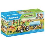 Playmobil 71442 Traktor s přívěsem a nádrží na vodu – Zboží Dáma