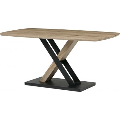 Autronic Twist HT-W1570 SRE Jídelní stůl 165 x 90 cm dub San Remo – Sleviste.cz