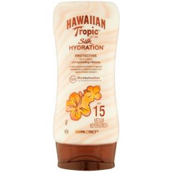 Hawaiian Tropic Silk Hydration opalovací krém SPF15 180 ml