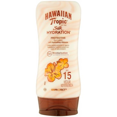 Hawaiian Tropic Silk Hydration opalovací krém SPF15 180 ml – Zboží Mobilmania