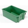 Úložný box AJ Produkty Plastová přepravka 40 l 600x400x220 mm zelená
